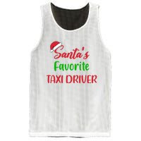 Funny Christmas Xmas Santas Favorite Taxi Driver Mesh Reversible Basketball Jersey Tank