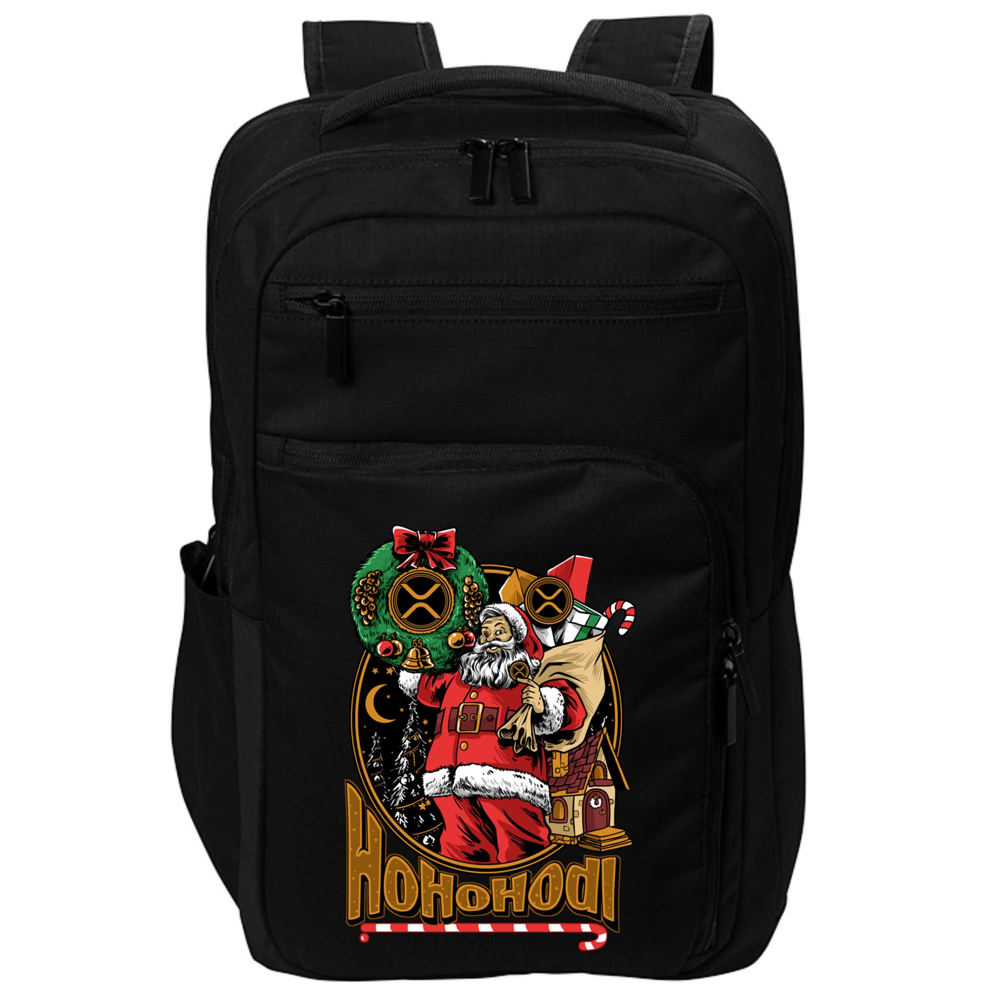 Funny Christmas Xrp Ripple Coin Crypto Currency Gear Gift Impact Tech Backpack