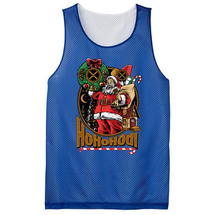 Funny Christmas Xrp Ripple Coin Crypto Currency Gear Gift Mesh Reversible Basketball Jersey Tank