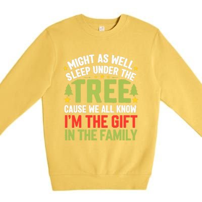 Funny Christmas Xmas Pajamas Women Christmas Premium Crewneck Sweatshirt