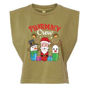 Funny Christmas Xmas Crew Pharmacy Technician Pharmacist Gift Garment-Dyed Women's Muscle Tee