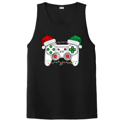 Funny Christmas Xmas Gamer Video Gaming Controller Santa Hat PosiCharge Competitor Tank