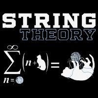 Funny Cat Yarn String Theory Flat Bill Trucker Hat