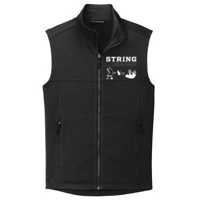 Funny Cat Yarn String Theory Collective Smooth Fleece Vest