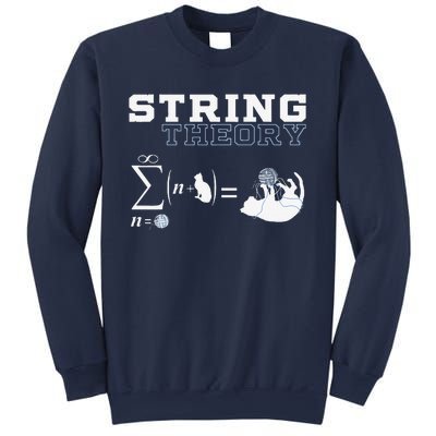 Funny Cat Yarn String Theory Sweatshirt