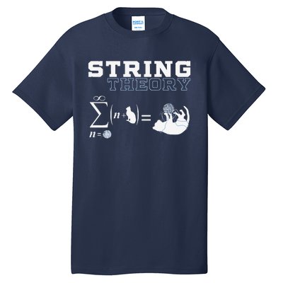 Funny Cat Yarn String Theory Tall T-Shirt