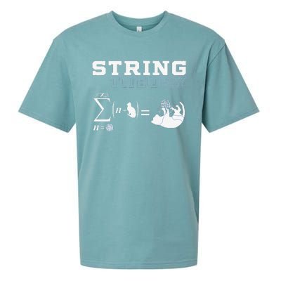 Funny Cat Yarn String Theory Sueded Cloud Jersey T-Shirt