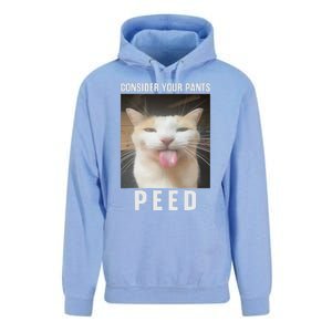 Funny Consider Your Pants Peed Silly Cat Meme Unisex Surf Hoodie