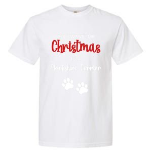 Funny Christmas Yorkshire Terrier Dog Gift Garment-Dyed Heavyweight T-Shirt