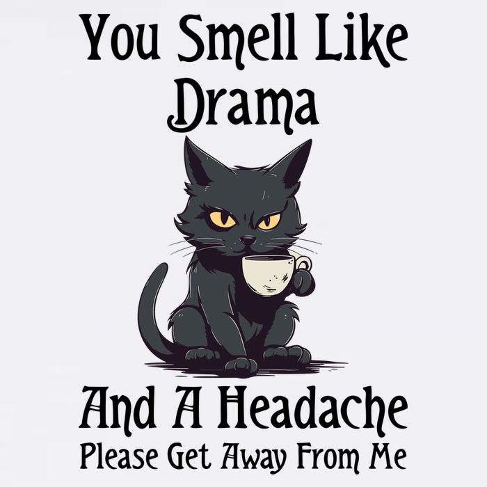 Funny Cat You Smell Like Drama And A Headache Wool Snapback Cap