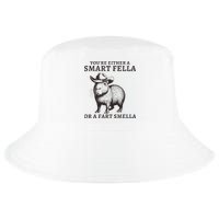 Funny Capybara YouRe Either A Smart Fella Or A Fart Smella Cool Comfort Performance Bucket Hat