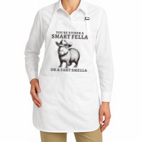 Funny Capybara YouRe Either A Smart Fella Or A Fart Smella Apron