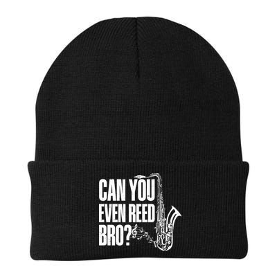 Funny Can You Even Reed Bro Saxophone Player Beanie