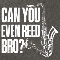 Funny Can You Even Reed Bro Saxophone Player Cotton Canvas Backpack