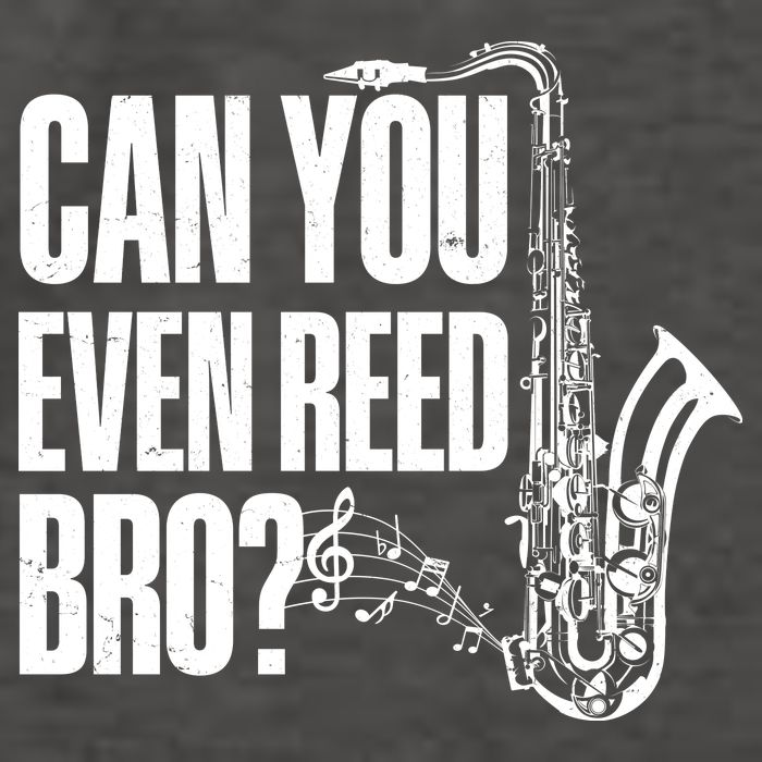 Funny Can You Even Reed Bro Saxophone Player Vector Backpack