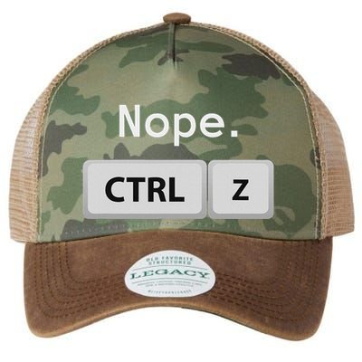Funny Ctrl Z Film Editor Filmmaking Gift Legacy Tie Dye Trucker Hat