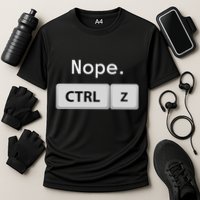 Funny Ctrl Z Film Editor Filmmaking Gift Cooling Performance Crew T-Shirt