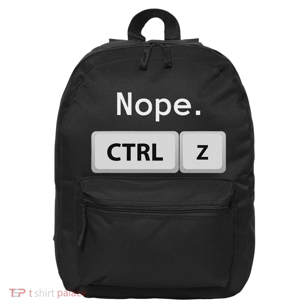 Funny Ctrl Z Film Editor Filmmaking Gift 16 in Basic Backpack