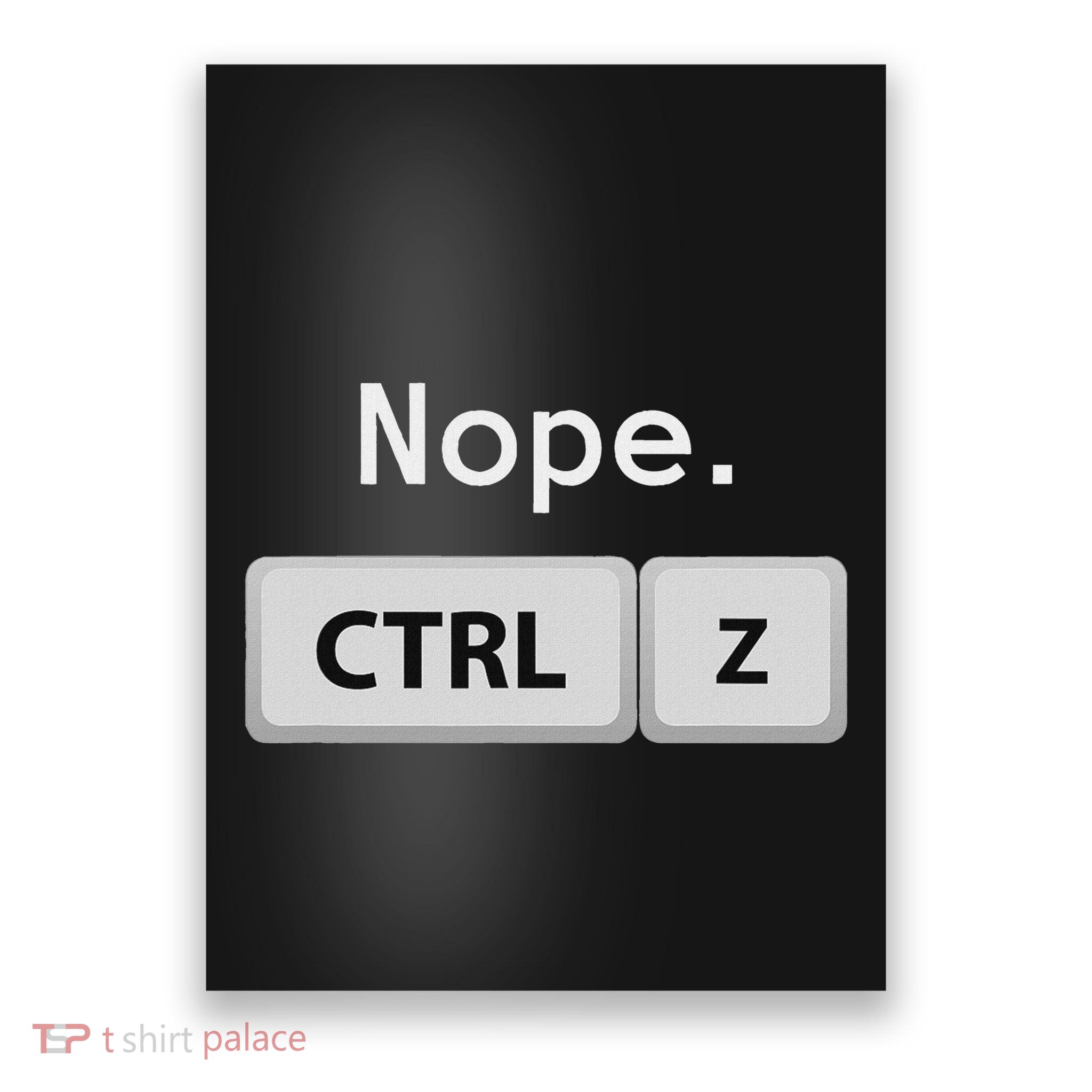 Funny Ctrl Z Film Editor Filmmaking Gift Poster