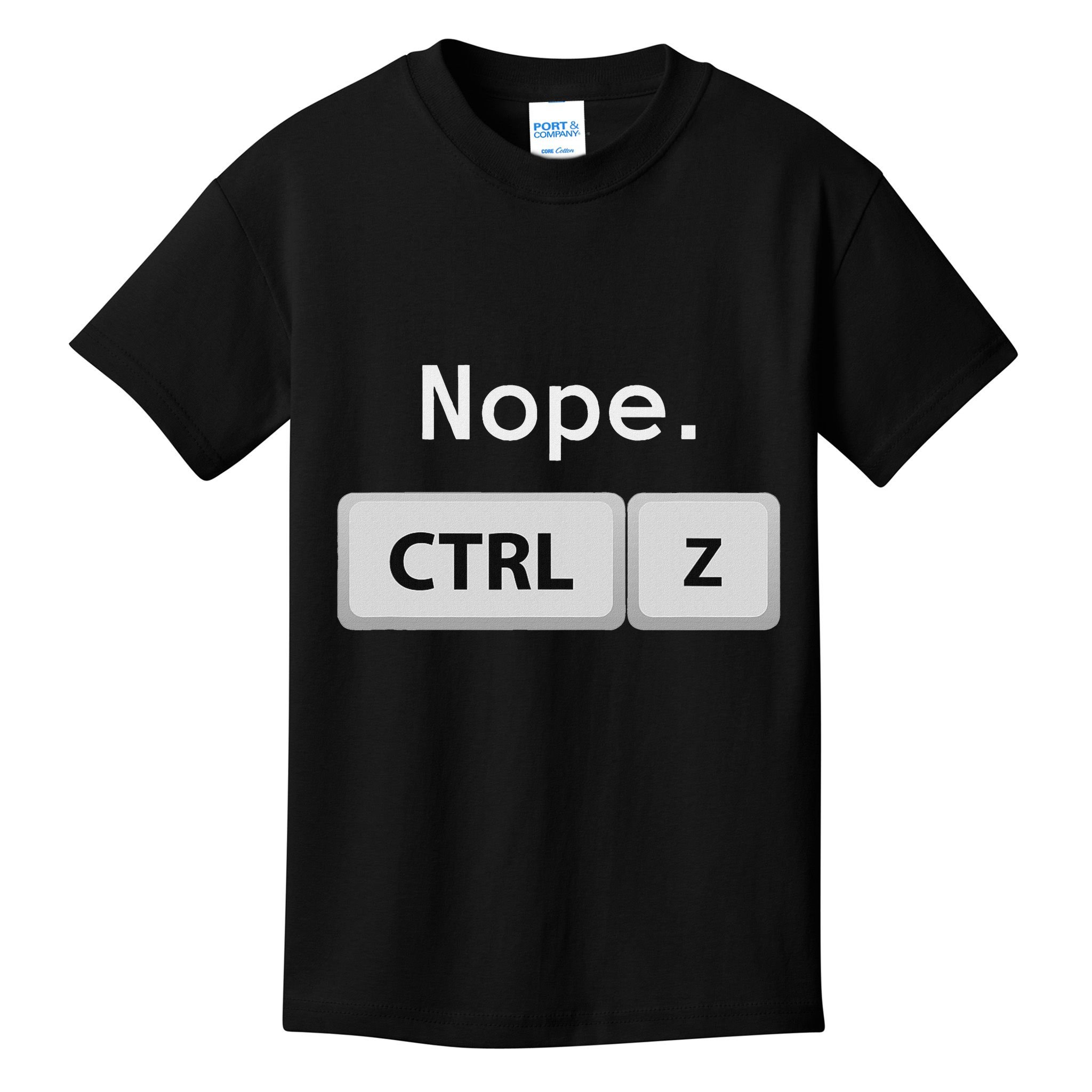 Funny Ctrl Z Film Editor Filmmaking Gift Kids T-Shirt