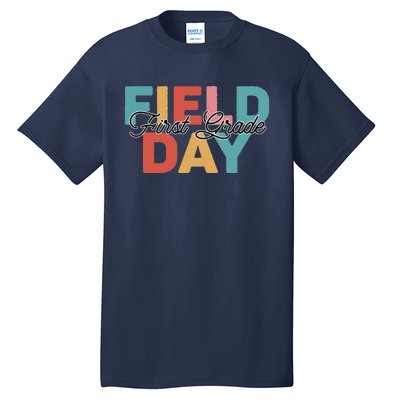 Field Day 1st First Grade School Teacher Retro Vintage Tall T-Shirt