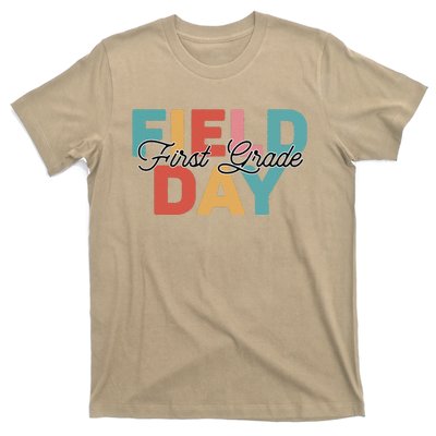 Field Day 1st First Grade School Teacher Retro Vintage T-Shirt