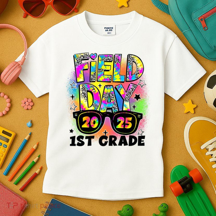 Field Day 1st Grade Field Day Fun Day Teacher Student Kids T-Shirt