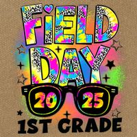 Field Day 1st Grade Field Day Fun Day Teacher Student  Cotton Canvas Backpack