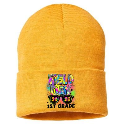 Field Day 1st Grade Field Day Fun Day Teacher Student  Sustainable Knit Beanie