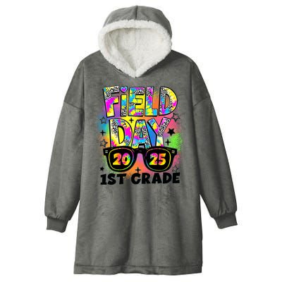 Field Day 1st Grade Field Day Fun Day Teacher Student  Hooded Wearable Blanket