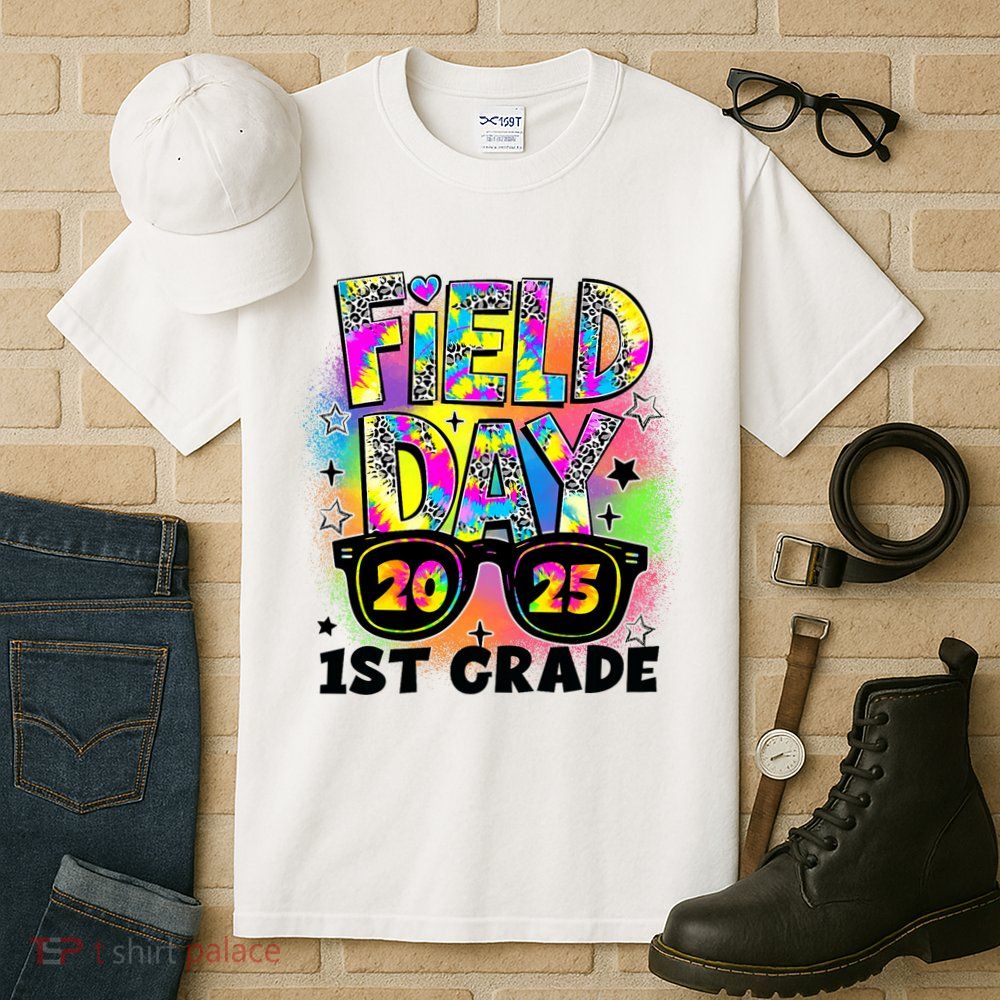 Field Day 1st Grade Field Day Fun Day Teacher Student  Tall T-Shirt