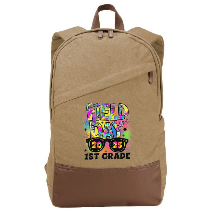 Field Day 1st Grade Field Day Fun Day Teacher Student Cotton Canvas Backpack