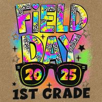 Field Day 1st Grade Field Day Fun Day Teacher Student Cotton Canvas Backpack