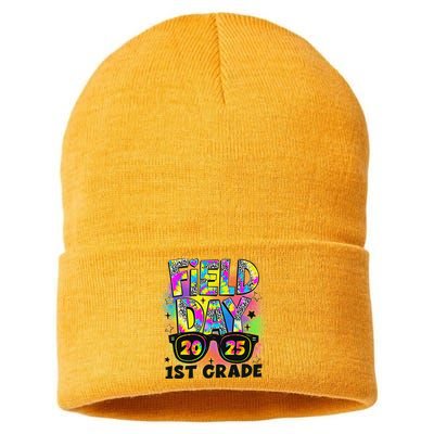 Field Day 1st Grade Field Day Fun Day Teacher Student Sustainable Knit Beanie