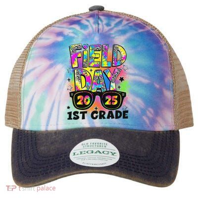 Field Day 1st Grade Field Day Fun Day Teacher Student Legacy Tie Dye Trucker Hat