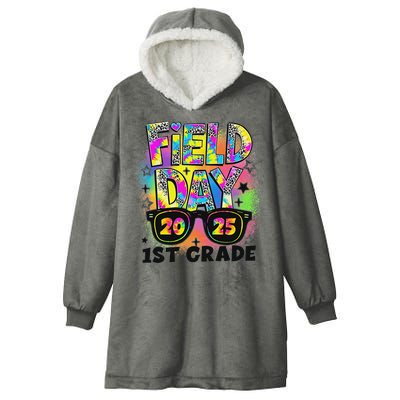 Field Day 1st Grade Field Day Fun Day Teacher Student Hooded Wearable Blanket