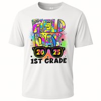 Field Day 1st Grade Field Day Fun Day Teacher Student Cooling Performance Crew T-Shirt