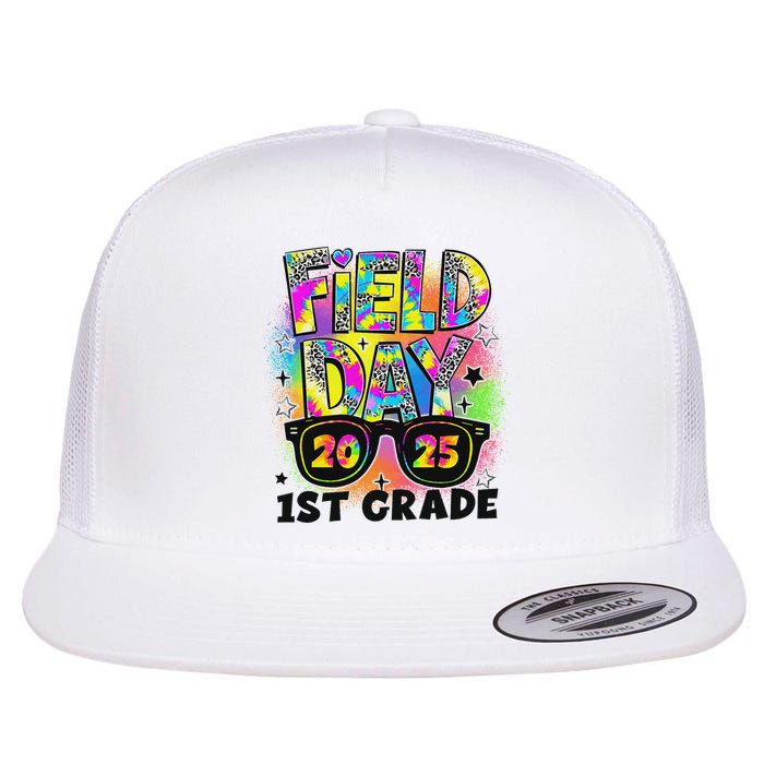 Field Day 1st Grade Field Day Fun Day Teacher Student Flat Bill Trucker Hat