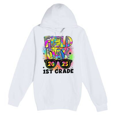 Field Day 1st Grade Field Day Fun Day Teacher Student Premium Pullover Hoodie