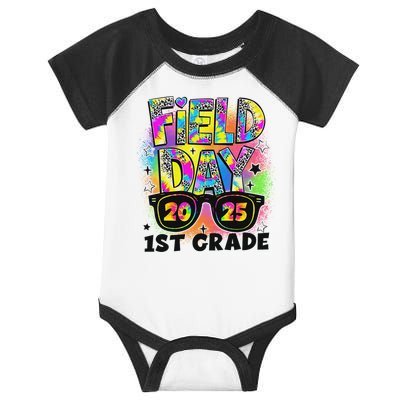 Field Day 1st Grade Field Day Fun Day Teacher Student Infant Baby Jersey Bodysuit