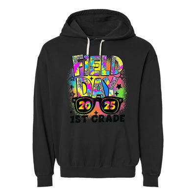 Field Day 1st Grade Field Day Fun Day Teacher Student Gift Garment-Dyed Fleece Hoodie