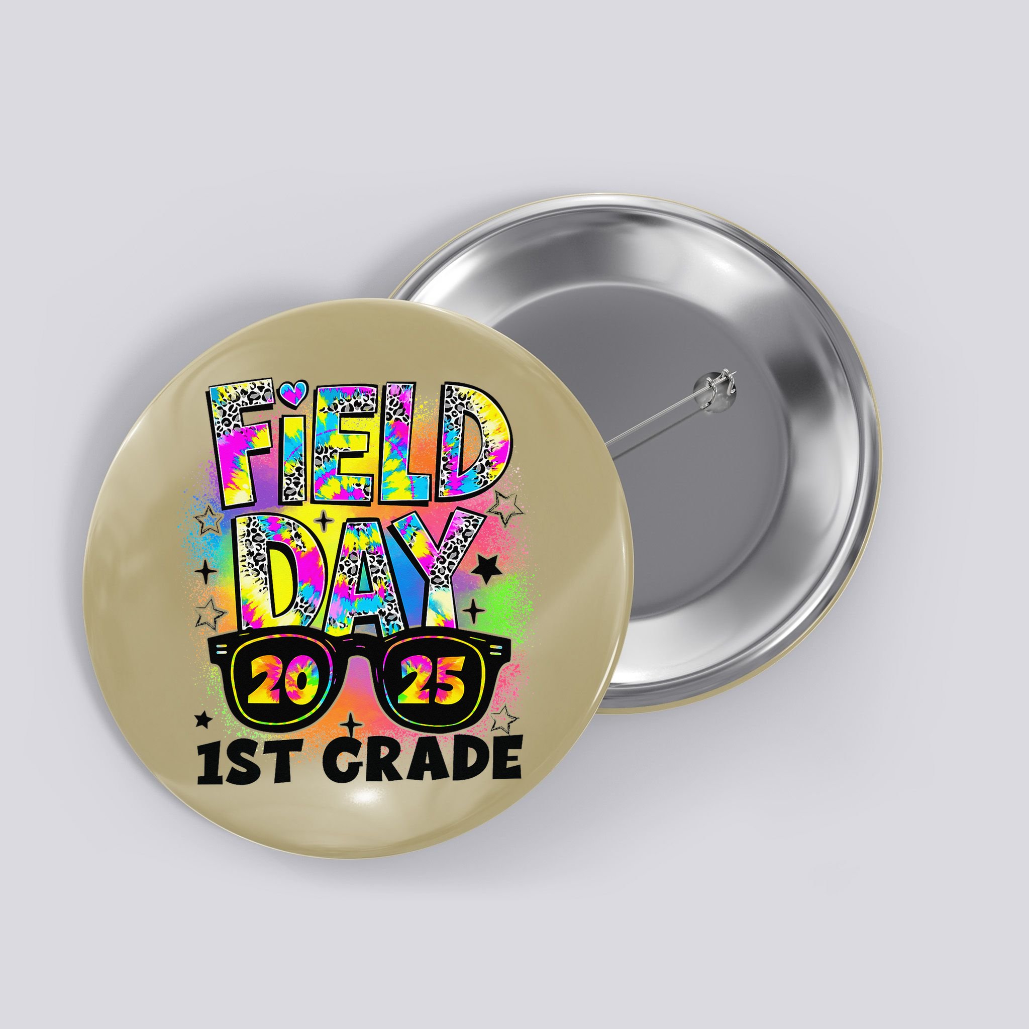 Field Day 1st Grade Field Day Fun Day Teacher Student Gift Button
