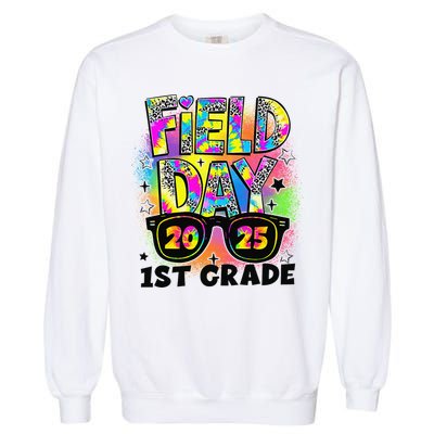 Field Day 1st Grade Field Day Fun Day Teacher Student Gift Garment-Dyed Sweatshirt