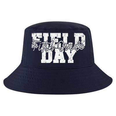 Field Day 2024 Fifth Grade School Teacher Orange Cool Comfort Performance Bucket Hat