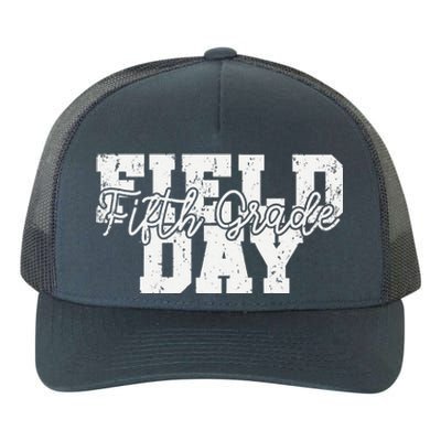 Field Day 2024 Fifth Grade School Teacher Orange Yupoong Adult 5-Panel Trucker Hat