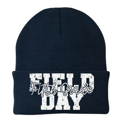 Field Day 2024 Fifth Grade School Teacher Orange Knit Cap Winter Beanie