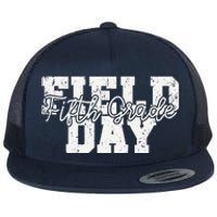 Field Day 2024 Fifth Grade School Teacher Orange Flat Bill Trucker Hat