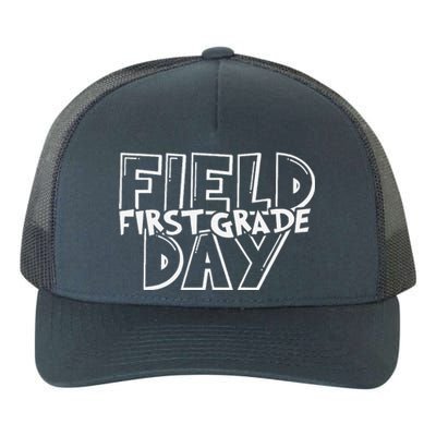 Field Day 2024 First Grade School Teacher Blue Yupoong Adult 5-Panel Trucker Hat