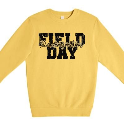 Field Day 2024 Kindergarten School Teacher Premium Crewneck Sweatshirt