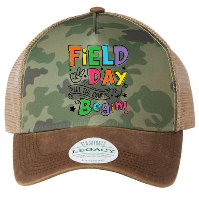 Field Day 2025 Let The Games Begin Teachers Field Day Legacy Tie Dye Trucker Hat